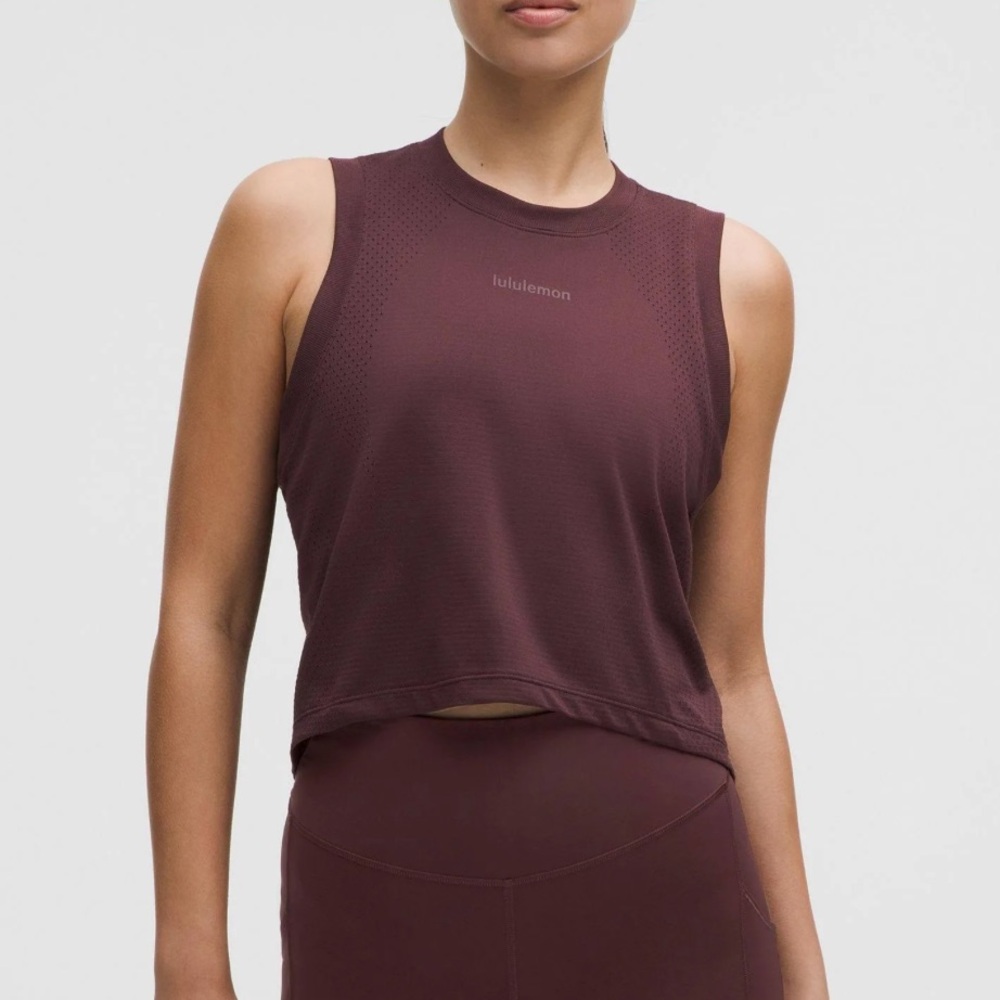 lululemon high low cropped jersey